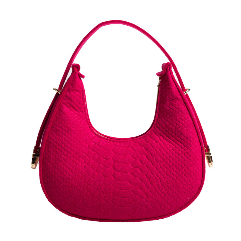 Sac Bandoulière Élégance Croco