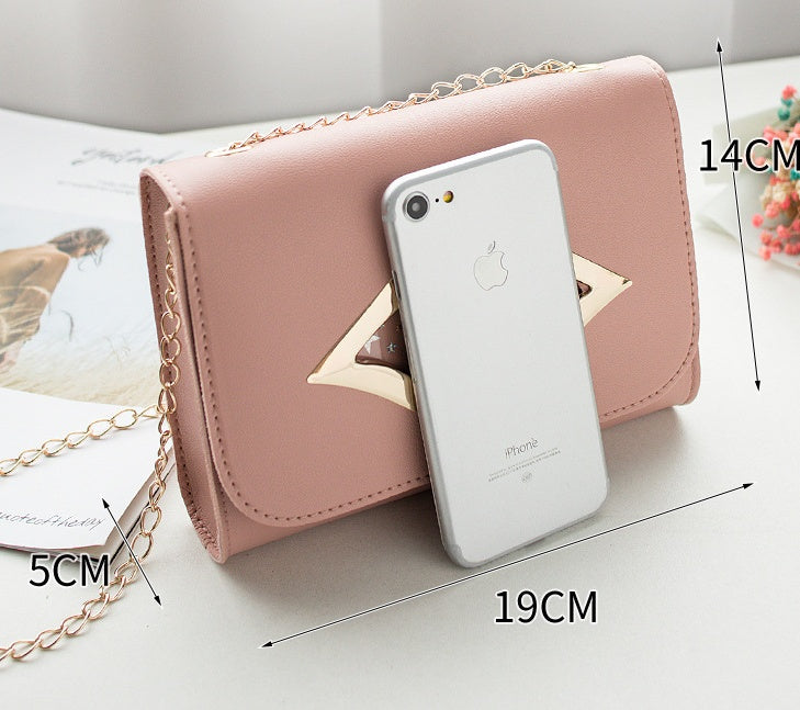 Mini sac téléphone avec chaîne – élégant & tendance