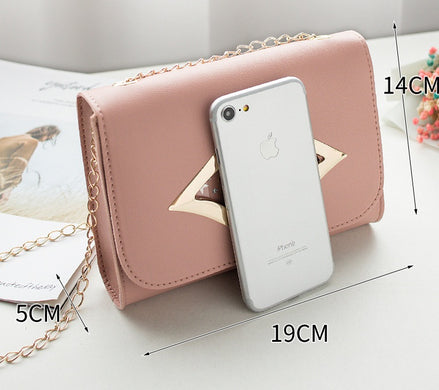 Mini sac téléphone avec chaîne – élégant & tendance