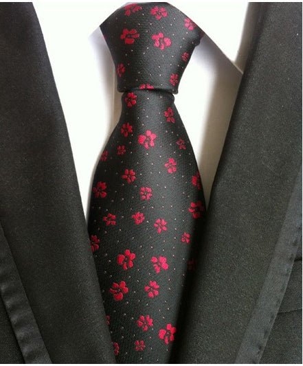 Nom du produit  Cravate Homme Élégance Business 8 cm – Style Britannique