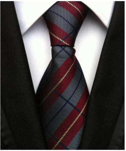 Nom du produit  Cravate Homme Élégance Business 8 cm – Style Britannique