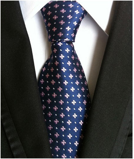 Nom du produit  Cravate Homme Élégance Business 8 cm – Style Britannique