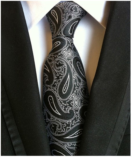 Nom du produit  Cravate Homme Élégance Business 8 cm – Style Britannique