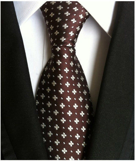 Nom du produit  Cravate Homme Élégance Business 8 cm – Style Britannique