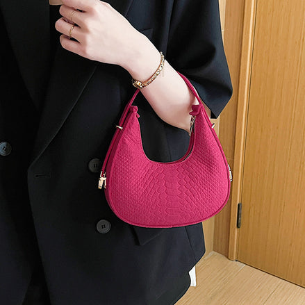 Sac Bandoulière Élégance Croco