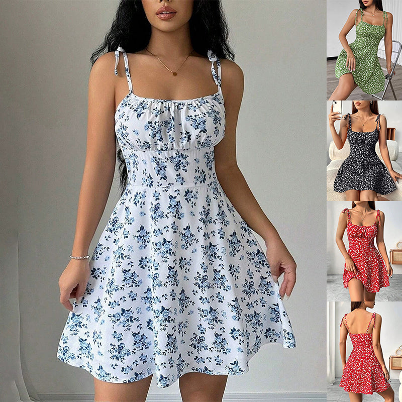 Robe Fleurie Été Femme – Coupe Évasée