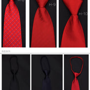 Nom du produit  Cravate Homme Élégance Business 8 cm – Style Britannique