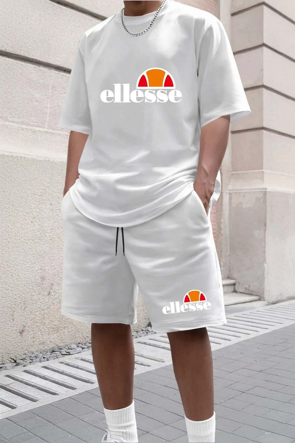 Ensemble été homme t-shirt et short
