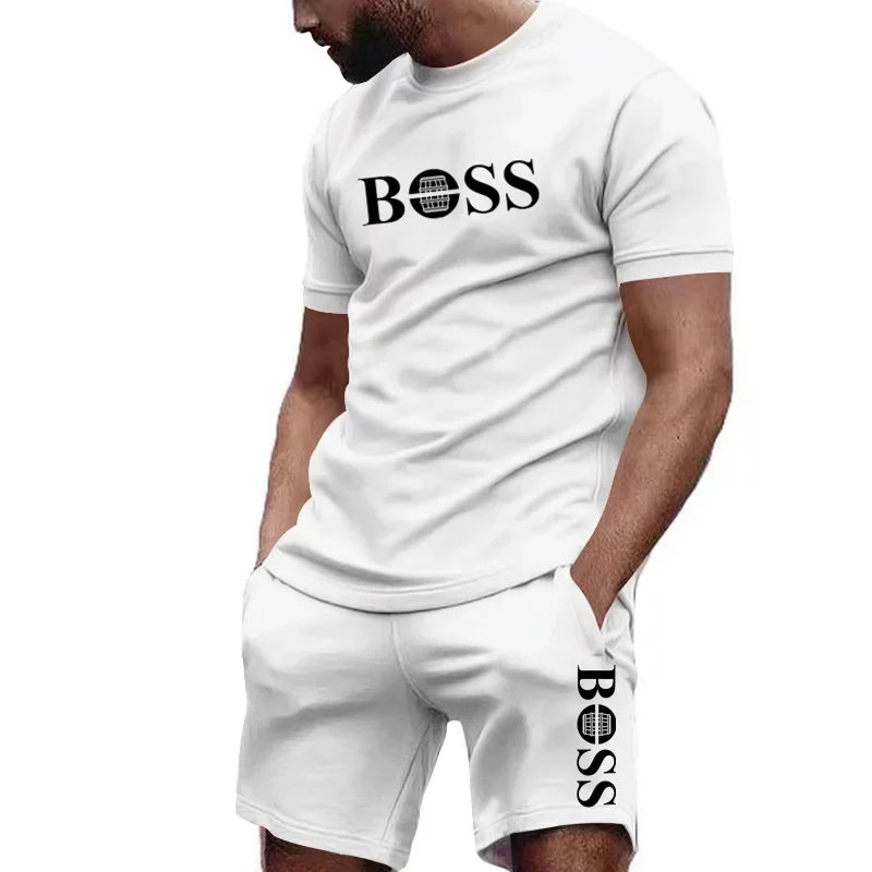 Ensemble sport homme t-shirt et short