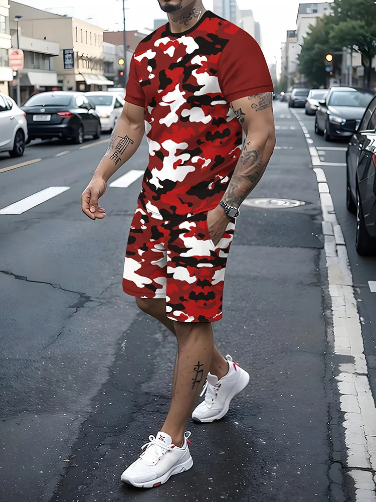 Ensemble Homme Été T-Shirt & Short