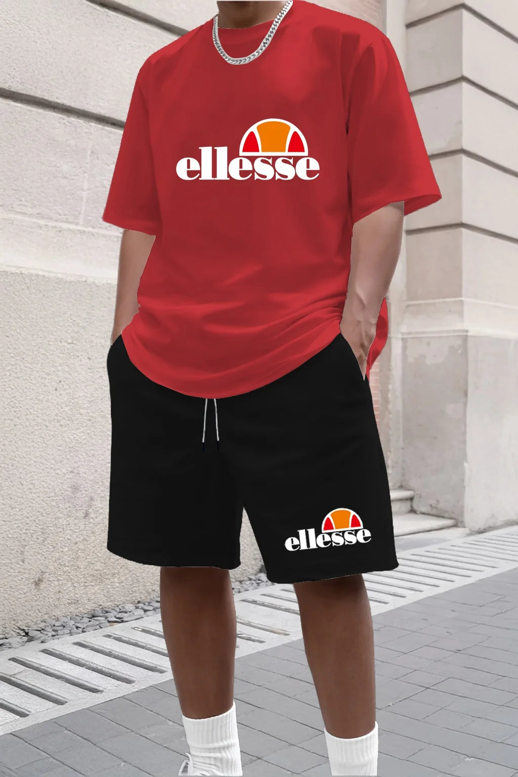 Ensemble été homme t-shirt et short