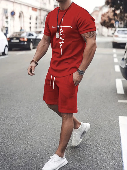Ensemble Homme Été T-Shirt & Short