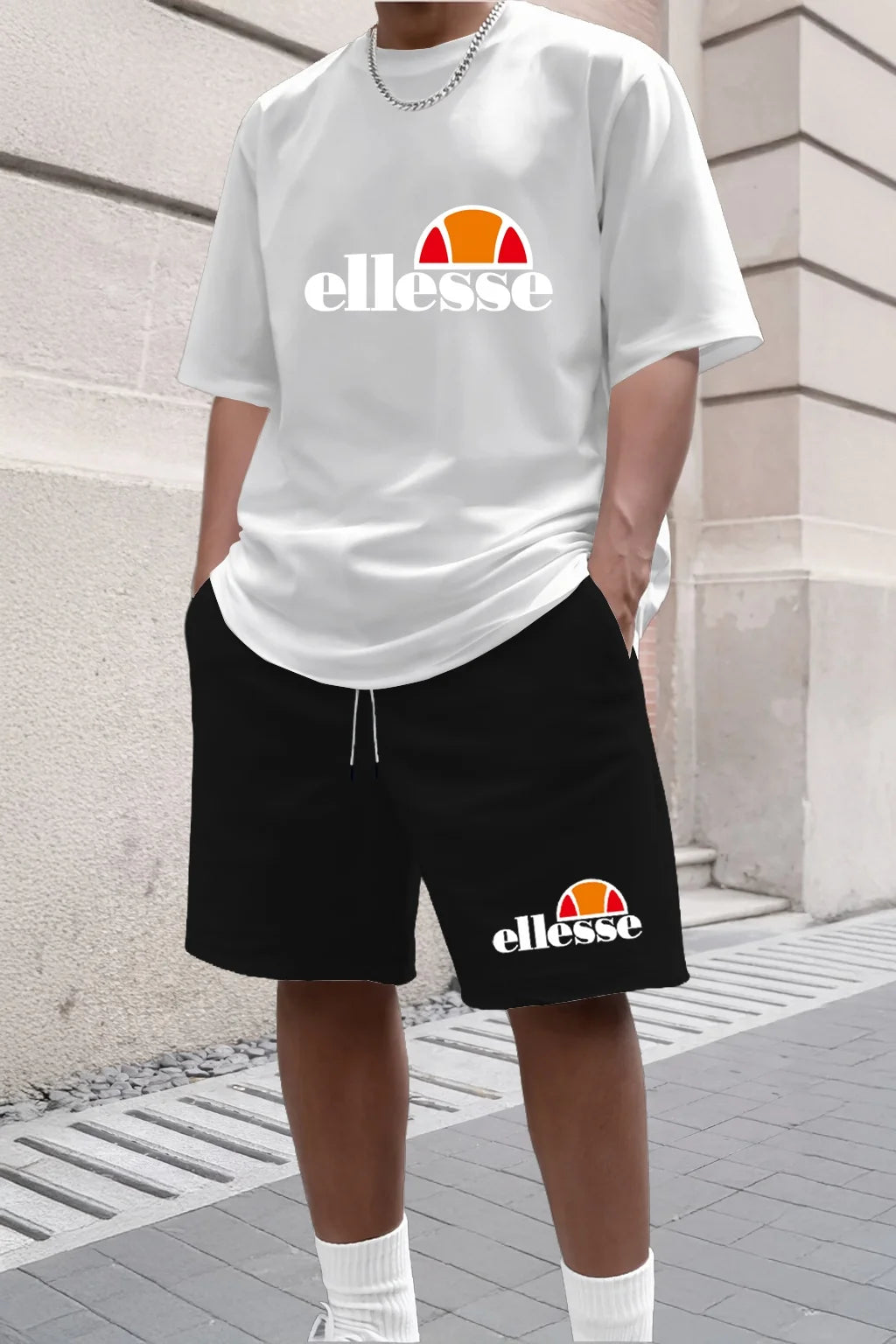 Ensemble été homme t-shirt et short