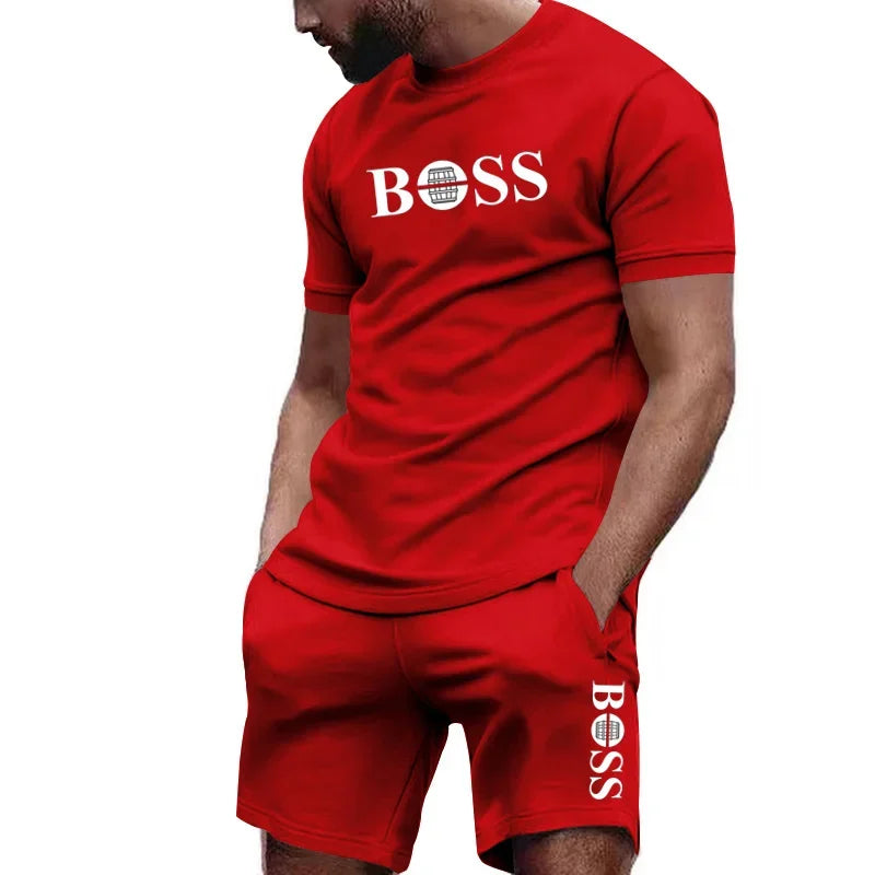 Ensemble sport homme t-shirt et short