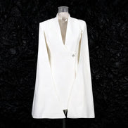 Blazer Cape Élégance Femme – Mikora Paris