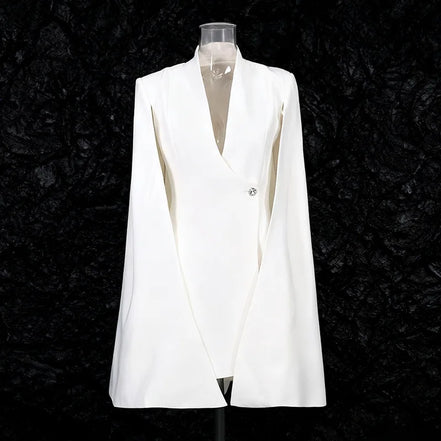 Blazer Cape Élégance Femme – Mikora Paris