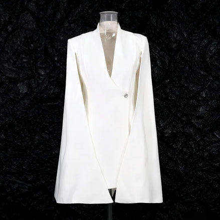 Blazer Cape Élégance Femme – Mikora Paris
