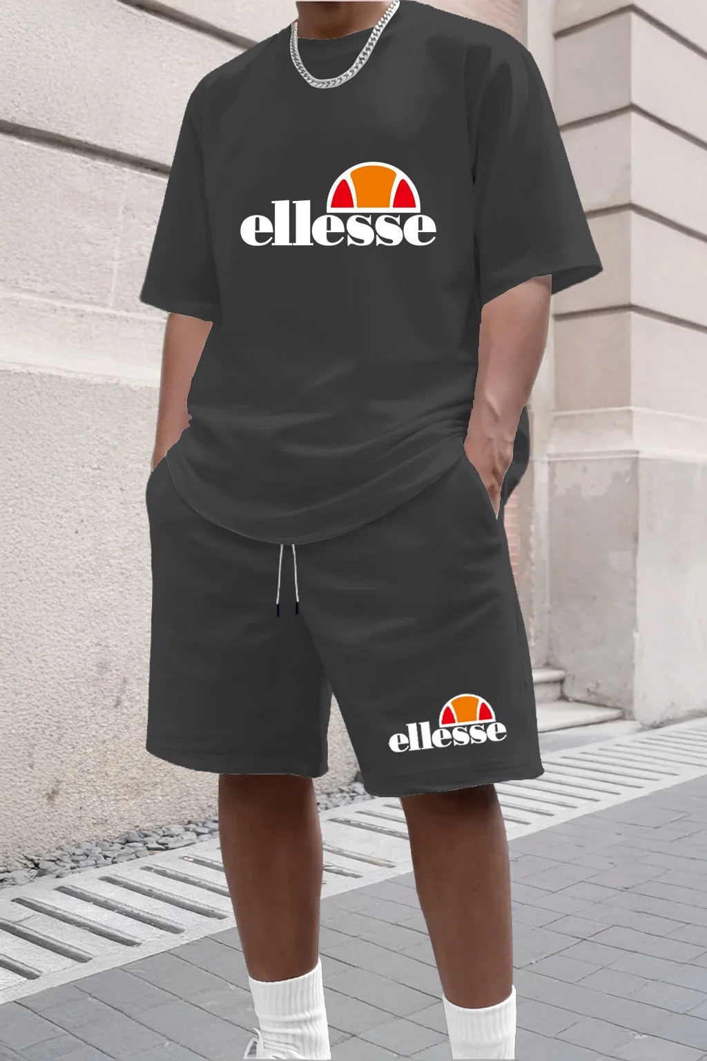 Ensemble été homme t-shirt et short
