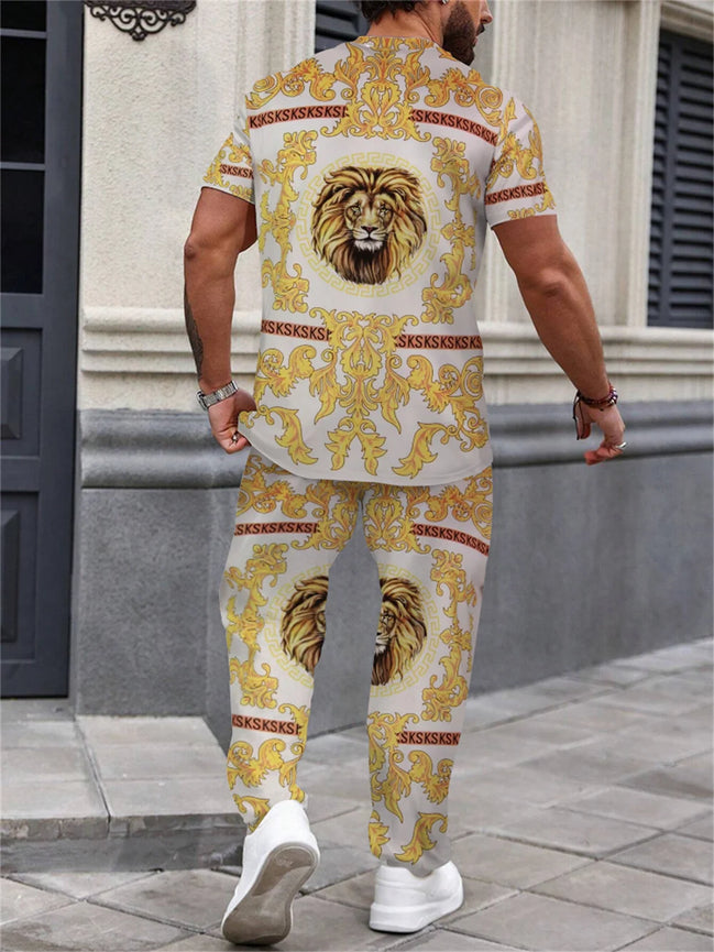 Ensemble Homme Luxe Lion 2 Pièces
