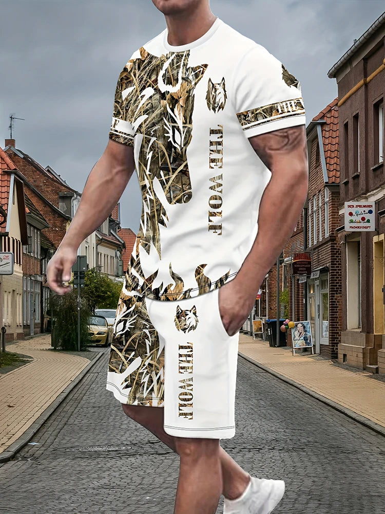 Ensemble Homme Été T-Shirt & Short