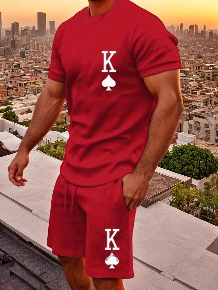 Ensemble Homme Été T-Shirt & Short