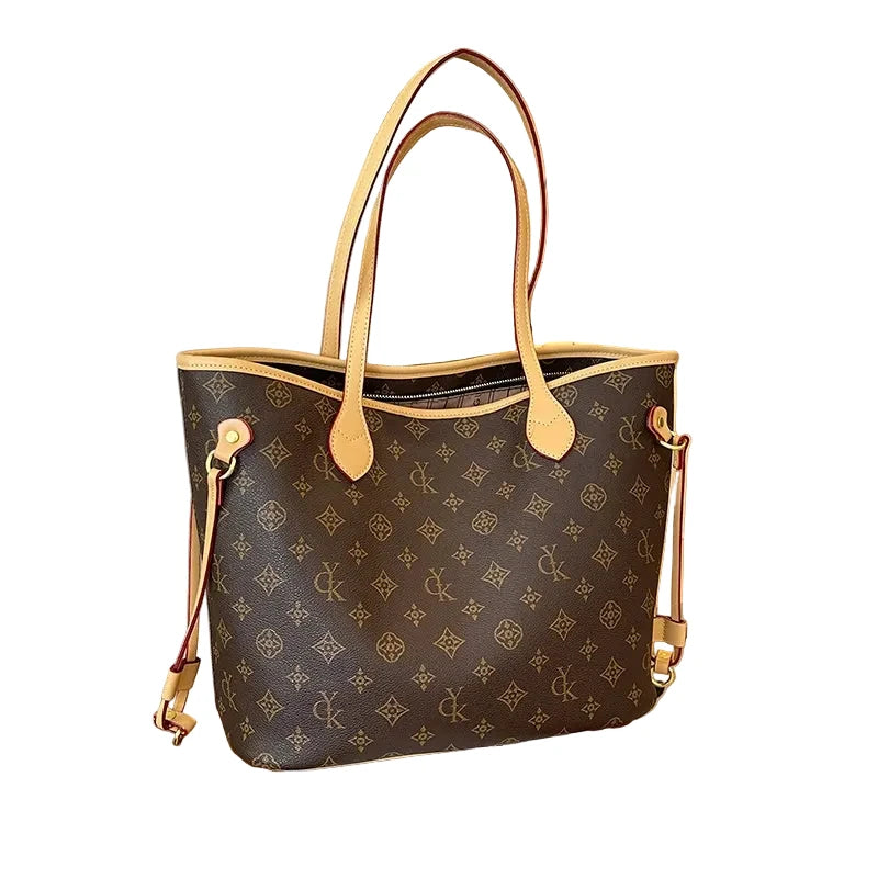 Sac cabas femme rétro grand format – Élégance intemporelle