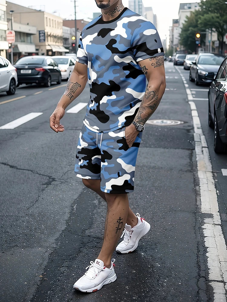 Ensemble Homme Été T-Shirt & Short