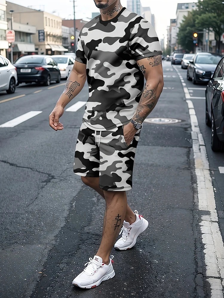 Ensemble Homme Été T-Shirt & Short