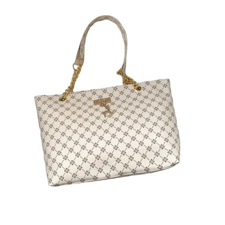 Sac cabas femme effet cuir tressé – Grand format chic