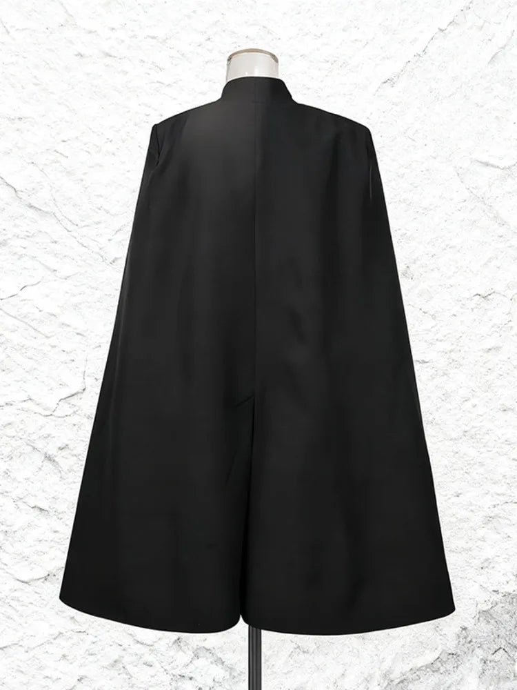 Blazer Cape Élégance Femme – Mikora Paris