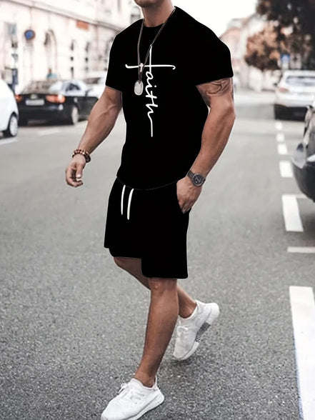 Ensemble Homme Été T-Shirt & Short