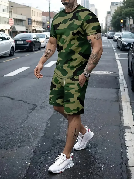 Ensemble Homme Été T-Shirt & Short
