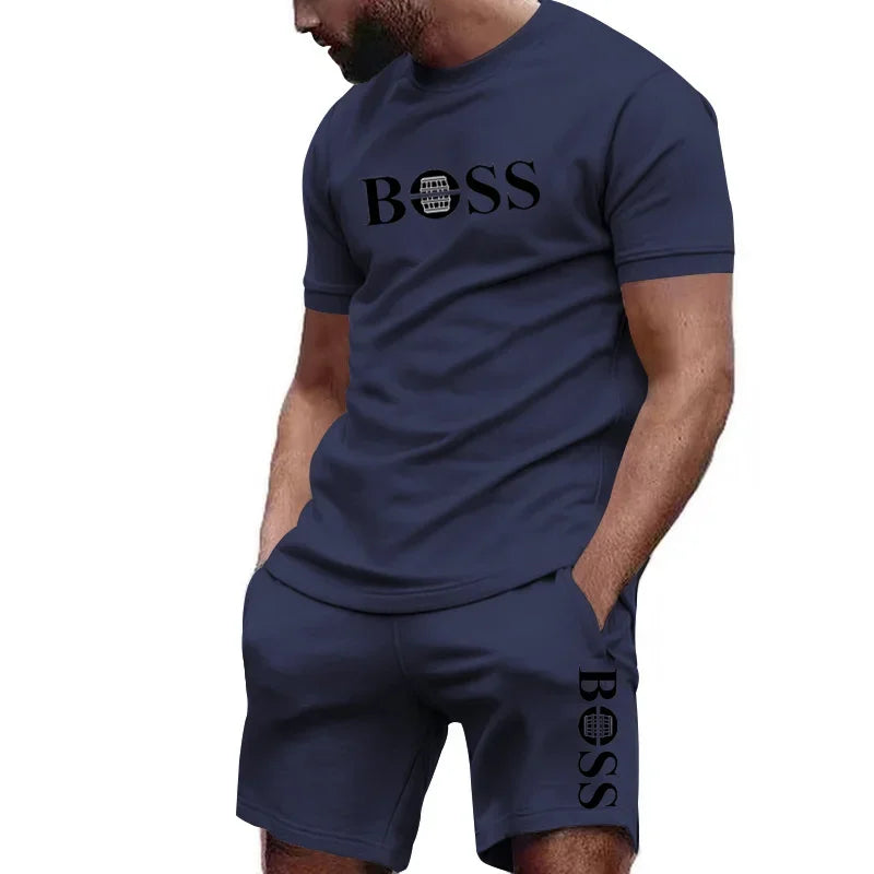 Ensemble sport homme t-shirt et short