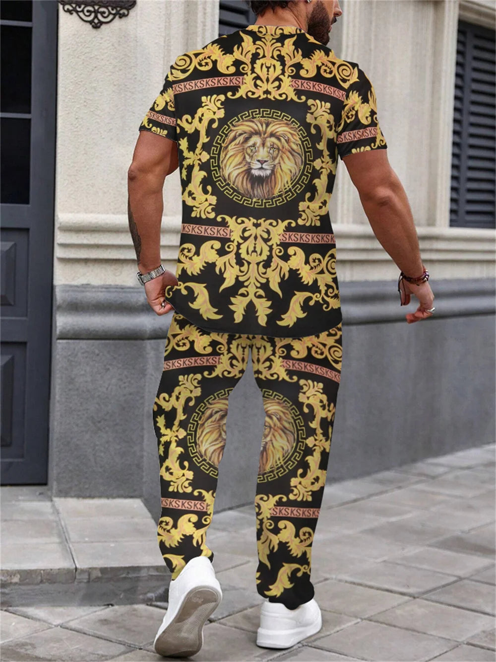 Ensemble Homme Luxe Lion 2 Pièces