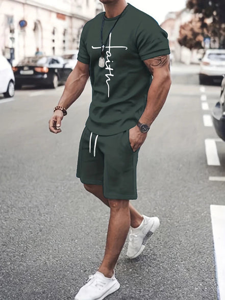 Ensemble Homme Été T-Shirt & Short