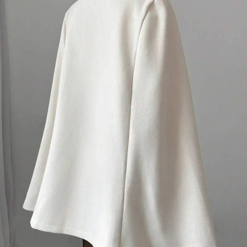 Cape Femme Élégante Hiver Chic