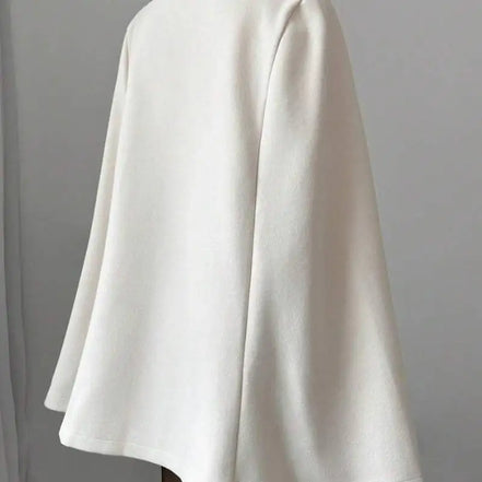 Cape Femme Élégante Hiver Chic