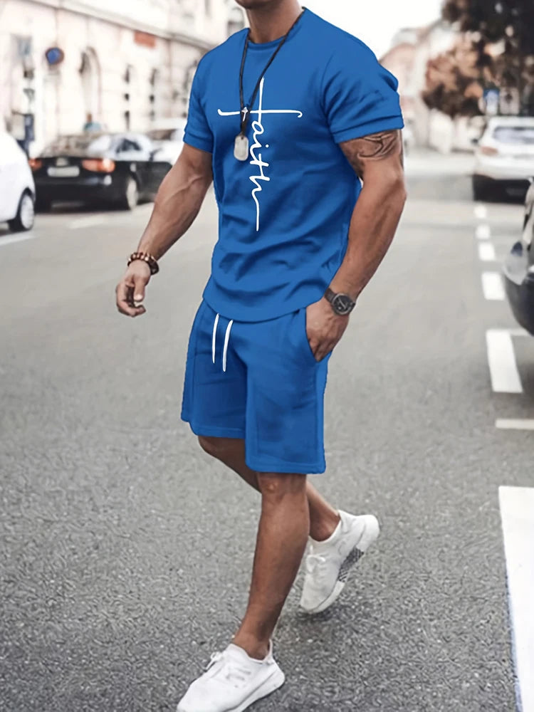 Ensemble Homme Été T-Shirt & Short