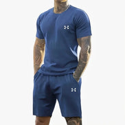 Ensemble sport homme respirant t-shirt et short