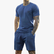 Ensemble sport homme respirant t-shirt et short