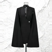 Blazer Cape Élégance Femme – Mikora Paris