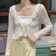 Blouse Femme Blanche Dentelle Élégance