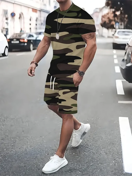 Ensemble Homme Été T-Shirt & Short