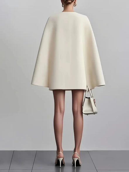 Robe Blazer Élégance Cape – Mikora Paris