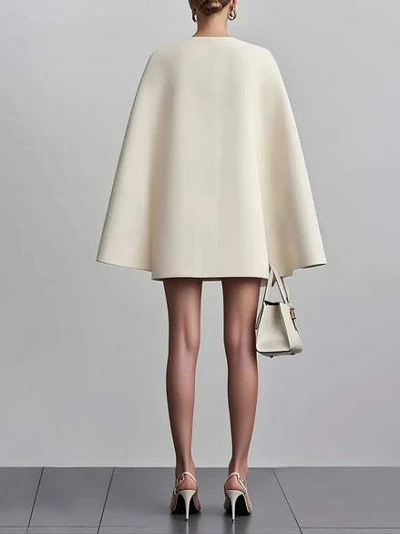 Robe Blazer Élégance Cape – Mikora Paris