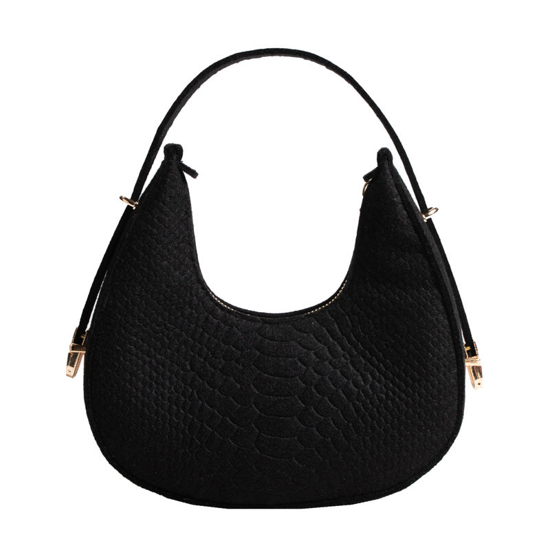 Sac Bandoulière Élégance Croco